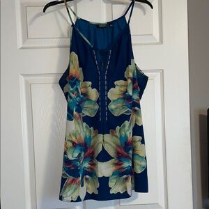Floral Sleeveless Top